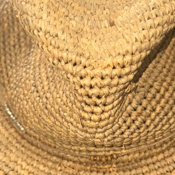 Athleta Straw Raffia Straw Cowboy Hat - Picture 6 of 15